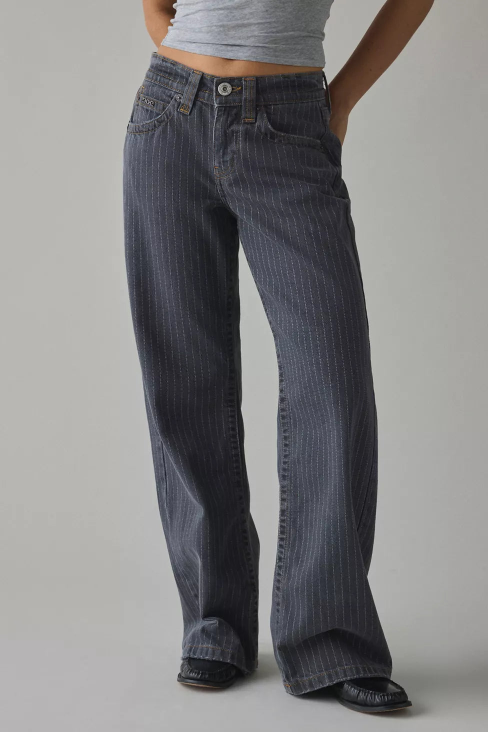 Linea Pinstripe Jeans