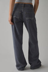 Linea Pinstripe Jeans