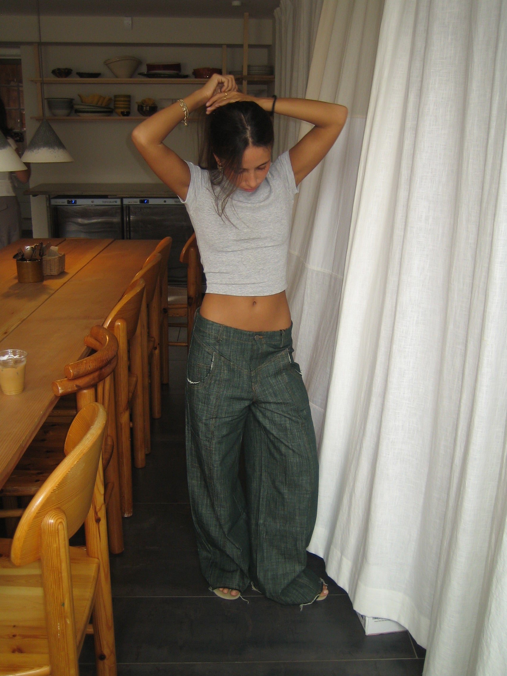 Blå-Grønne Jeans