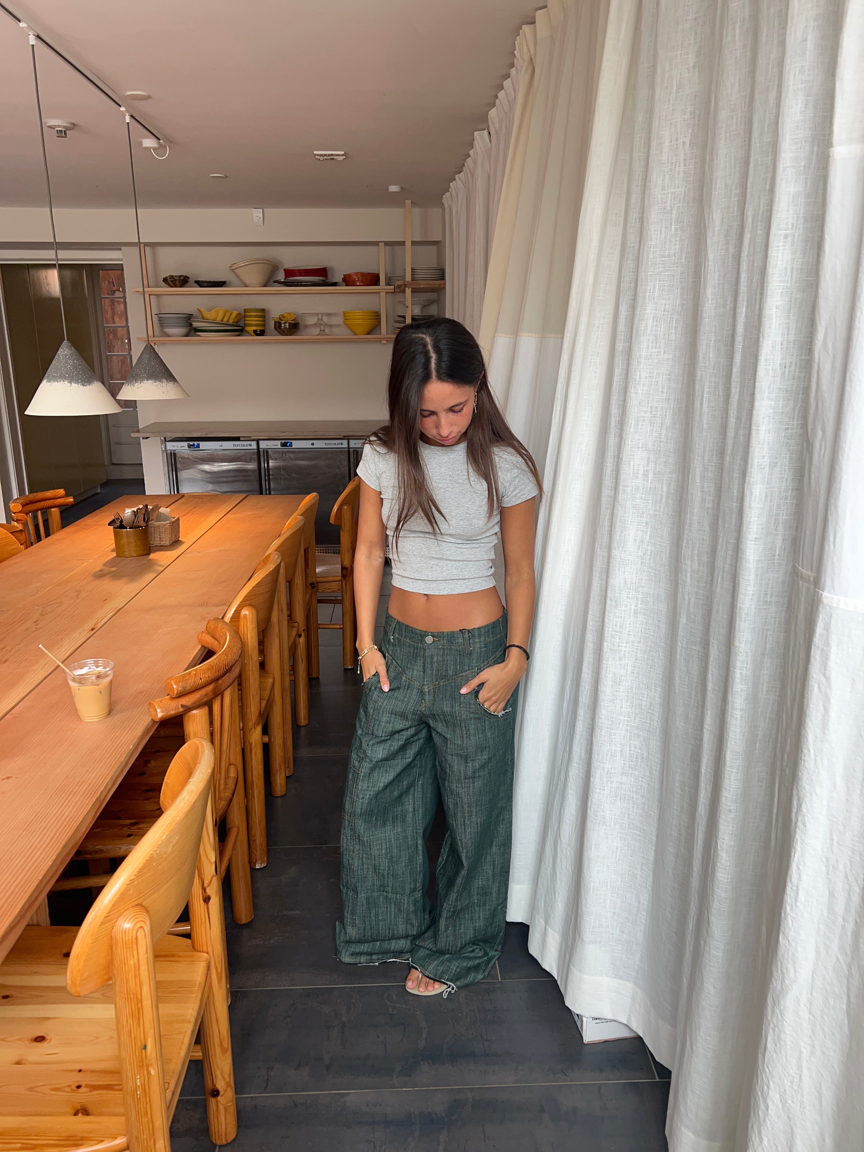 Blå-Grønne Jeans