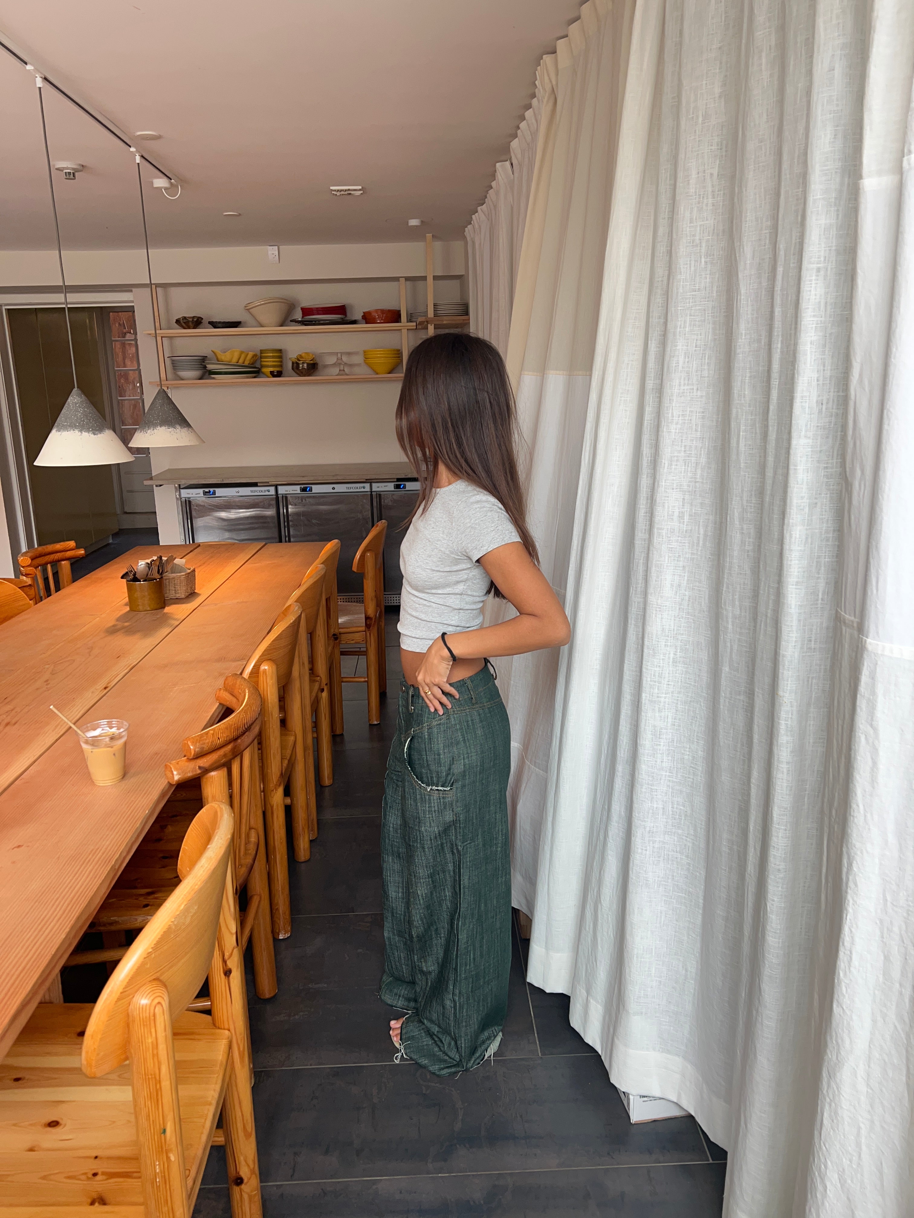 Blå-Grønne Jeans